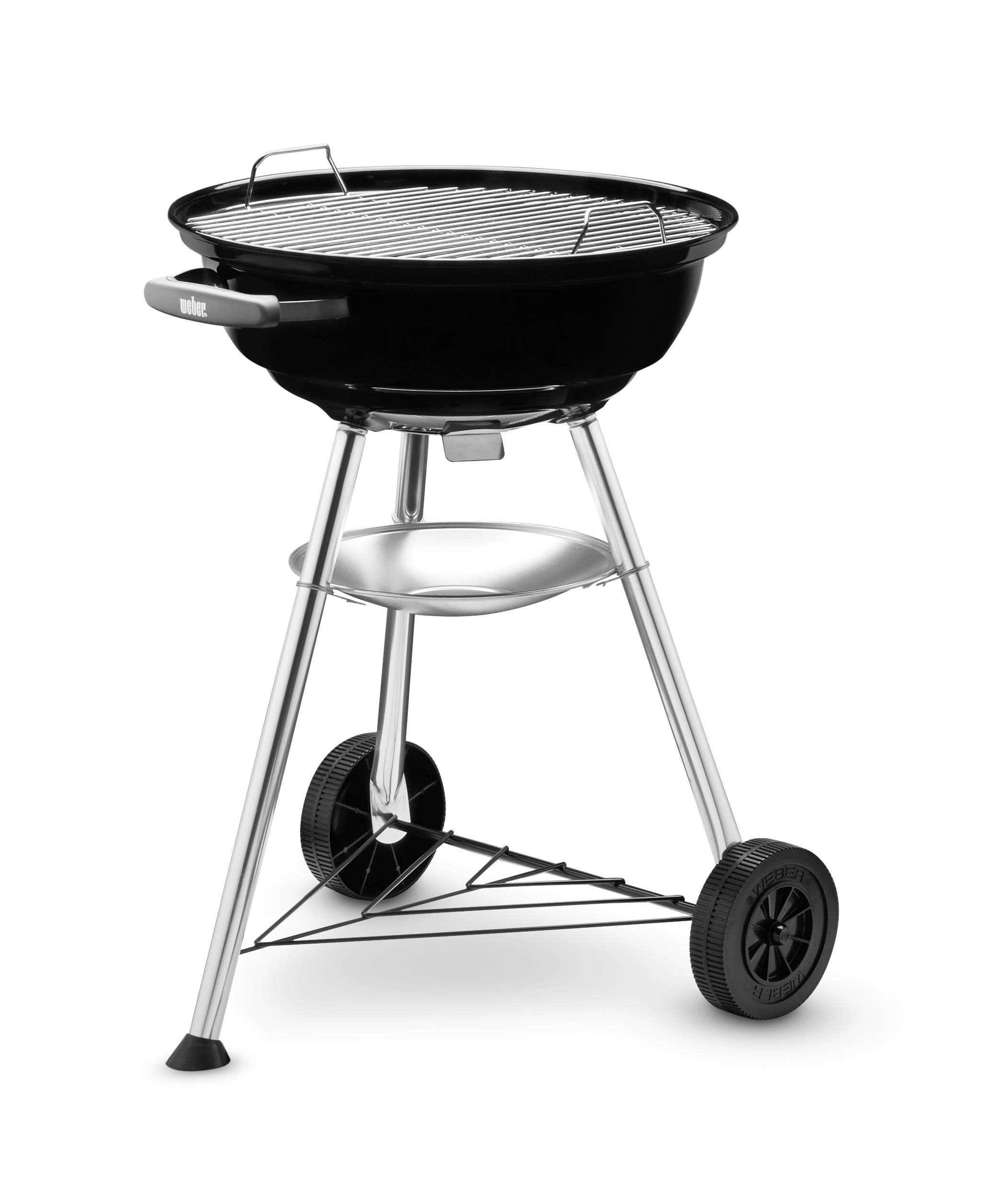 Weber Compact Kettle Holzkohlegrill 47 cm mit Stand und Rädern 9