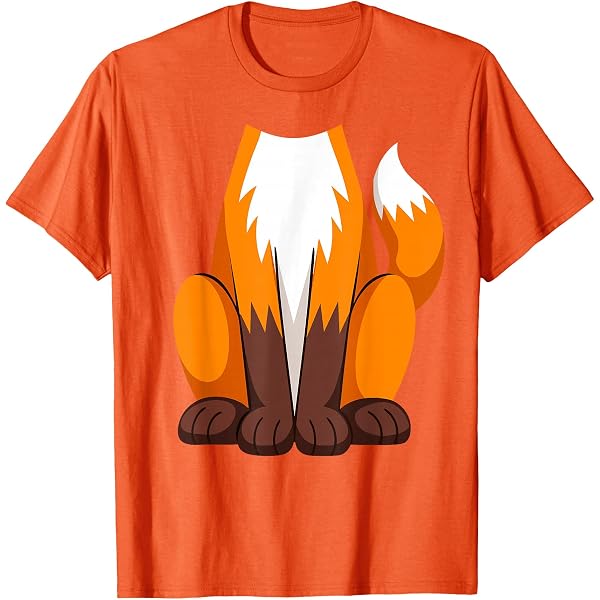 Amazon.com: Fox Shirt Adult Kids Men Women Fox Costume T-Shirt