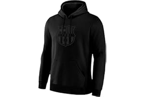 Icon Sports Soccer Blackout Hoodie – Officially Licensed Unisex Adult Long Sleeve Hooded Sweatshirt