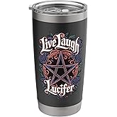 Live Laugh Lucifer Stainless Steel Insulated Tumbler