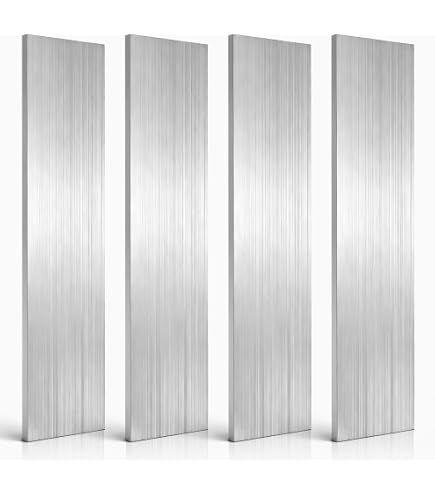 QUARKZMAN 6 Plaques Aluminium Barre Plate 6061 - 2mm Épaisseur X 50mm Largeur X 305mm Longueur Stock Usine