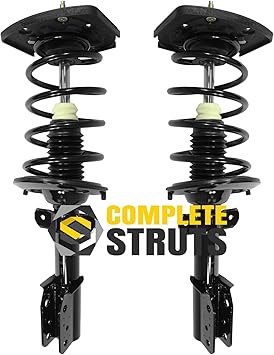 Amazon Com Rear Quick Complete Struts Coil Spring Assemblies Compatible With 2005 2009 Buick Lacrosse Pair Automotive