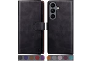 SUANPOT Compatible with Samsung Galaxy S26 Wallet case with RFID Blocking Credit Card Holder,Flip Book PU Leather Protective 