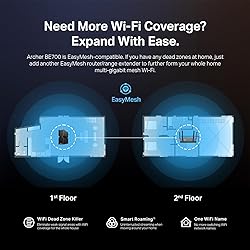 TP-Link Tri-Band BE15000 WiFi 7 Router Archer BE700