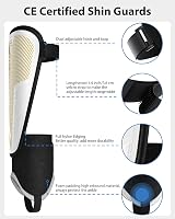 AirsFish CE Shin Pads Kids Football Shin Guards with Ankle Protection view 2