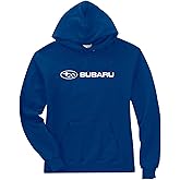 Subaru Genuine LOGO BLUE BASIC Pullover HOODIE Impreza STI WRX Forester Outback Ascent Legacy Crosstrek BRZ (SMALL)
