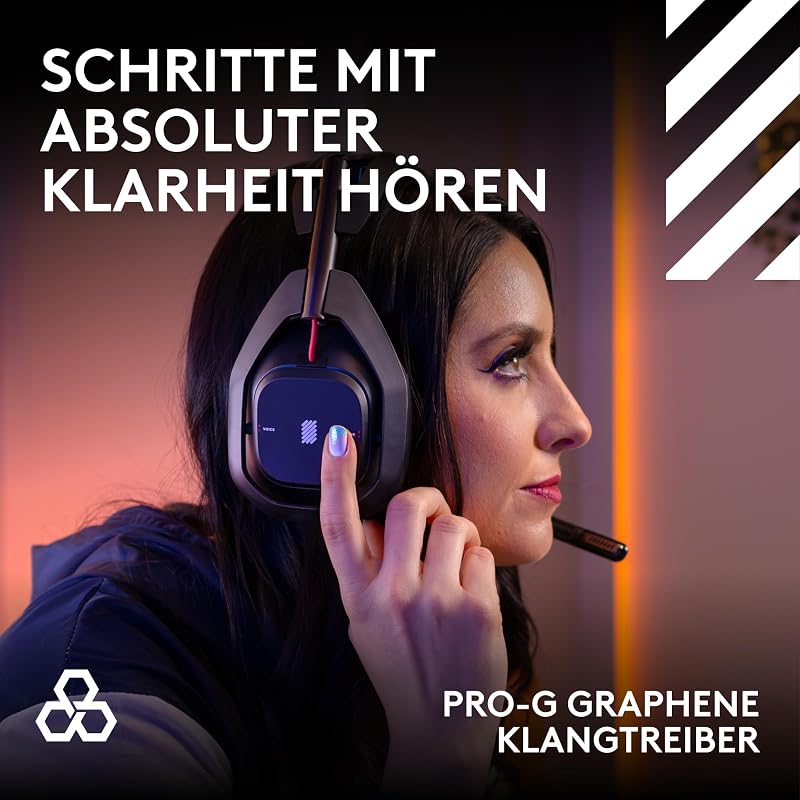 Astro A50 Lightspeed, Kabelloses Gaming-Headset + Basisstation