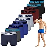 SIETE ROSA Breathable Men's Underwear Modern Multipack Comfortsoft Boxer Briefs