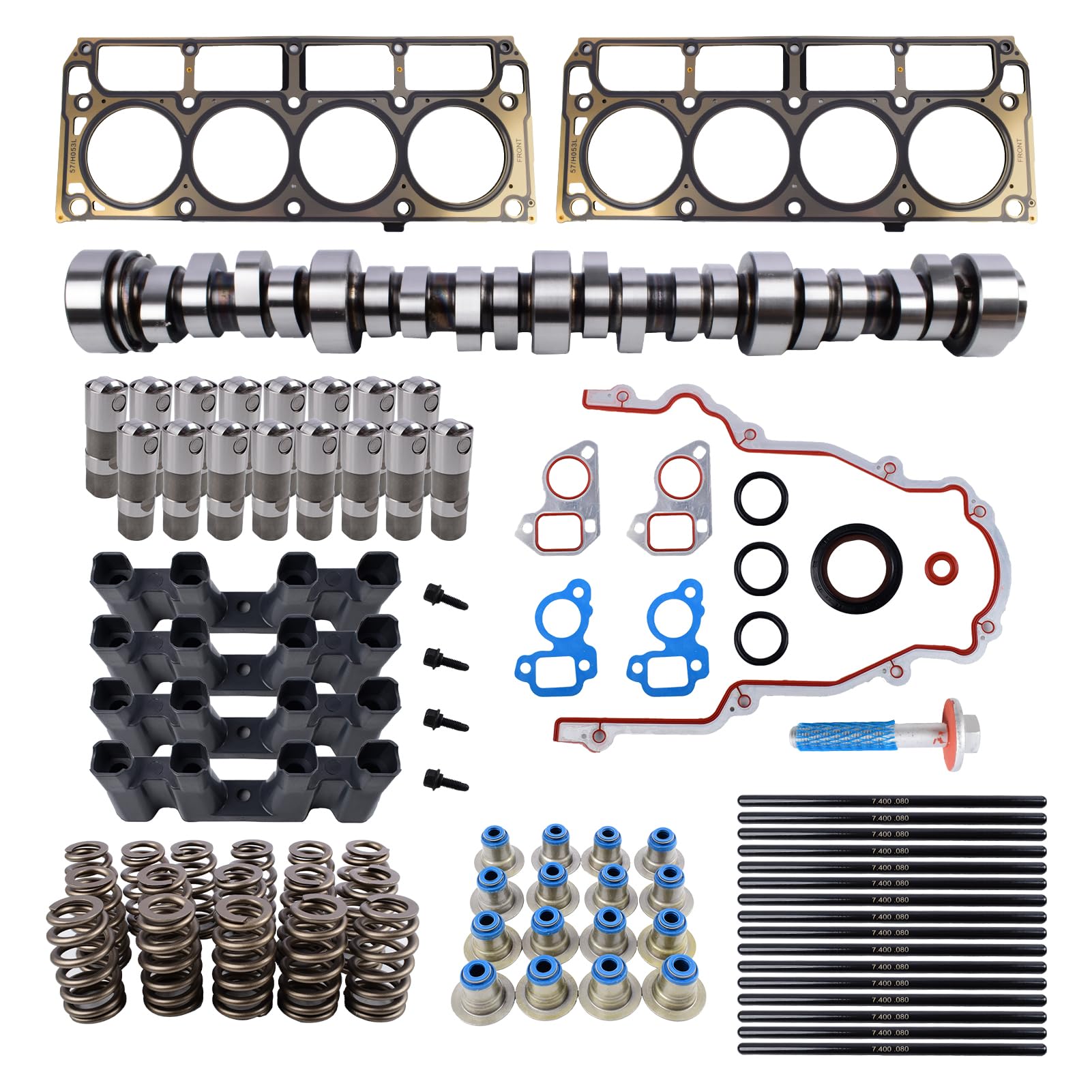 Silverautoparts Hydraulic Roller LS9 Camshaft Kit With LS6 Valve Springs & Seals – Fits LS/LQ 4.8/5.3/5.7/6.0/6.2