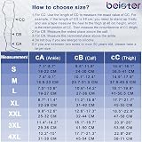 Beister Medical Compression Stockings 20-30 mmHg Closed Toe Thigh High view 2
