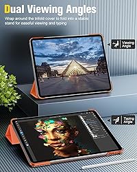 MoKo for iPad Air 13 Inch Case 2024/ iPad Pro 12.9