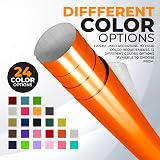 vgoltd Glossy Self-Adhesive Vinyl Wrap Orange 60x200 cm view 5