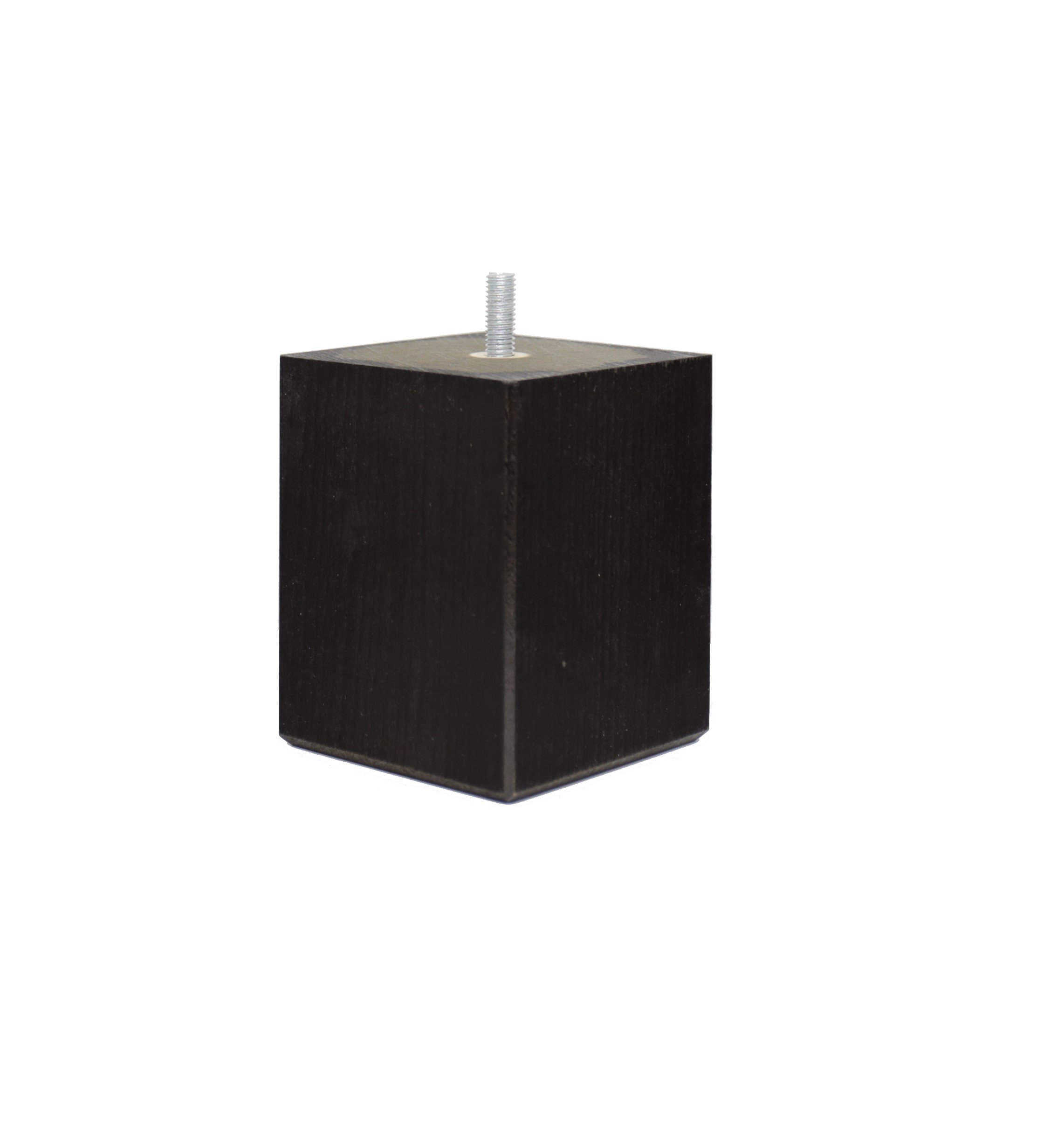 La Fabrique de Pieds The Making of am20170100 Feet Set of 4 Leg Bed Wenge Wood Colour 10 x 8 x 8 cm