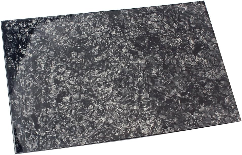 Alnicov 44X29Cm Black Pearl Acoustic Guitar Self Adhesive Scratch Plate Sheet Pickguard Material Sheet - Image 4