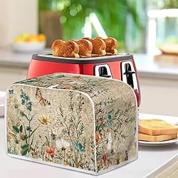 Coldinair Vintage Floral 2 Slice Toaster Appliance