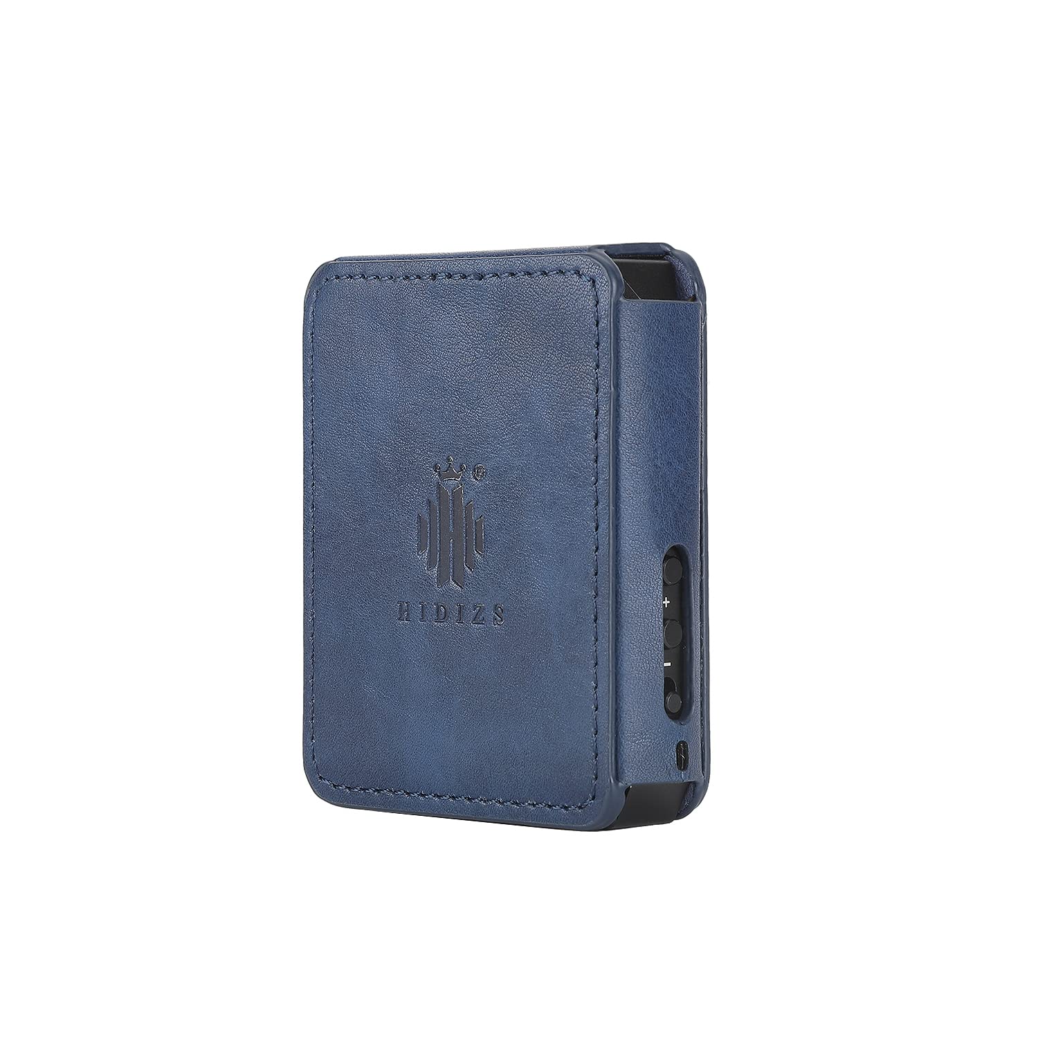 HIDIZS DH80S Leather Case, Only Suitable for DH80S Portable Balanced DAC & AMP, All New PU Leather,Elegant accessories, Waterproof and Durable (Blue)