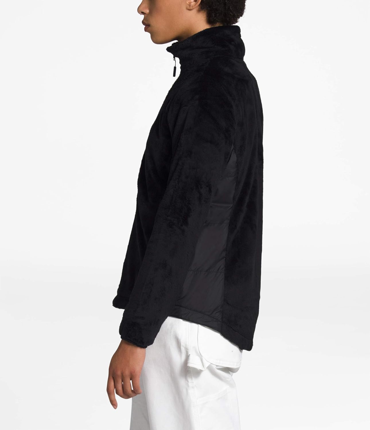The North Face Women’s Osito Hybrid Full Zip Fleece Jacket: Clothing