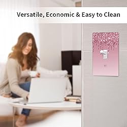 Pink Light Switch Cover Decorative Single Toggle 1