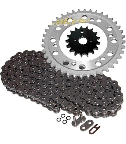 1998-2003 Honda VT750 C/CD/CD2 Shadow Road Gold O-Ring Chain And Sprocket Kit - Foto 5