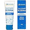 Grahams Natural Face & Eyelid Eczema Cream - Treatment for Eczema, Dermatitis, Itch Relief, Redness, Inflammation & Very Dry 