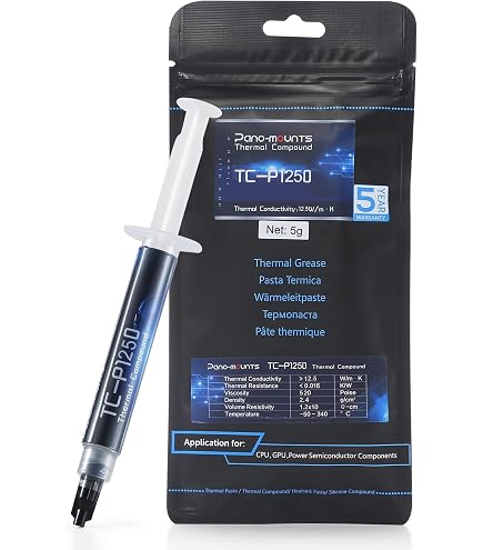 Thermalright TF8 EX - Pasta Térmica De Alto Rendimiento De 0.05 Onzas Para CPU/GPU/todos Los Radiadores, Pasta Térmica Mejorada, Enfriador De Portátiles Y Escritorios, Larga Durabilidad (incluye