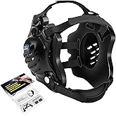 Trymaker Wrestling Headgear, Head Gear for Men and Youth with Chin Cup, Dual-Layer Ear Guard for MMA, BJJ (for Users Age 10+)