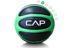 WF Athletic Supply Medicine & Exercise Ball - Durable Rubber & Consistent Weight Distribution; Comfort Textured Grip for Strength, Balance & Core Training, Multiple Choices Available