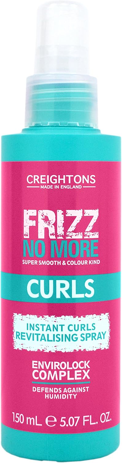 Creightons Frizz No More Instant Curls Revitalising Spray 150ml, Defines Curls