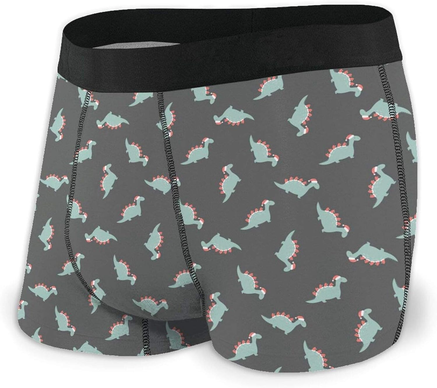 Dinosaur Holiday Mens Boxer Briefs Comfortable Sport Underwear Boxers