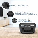 Geemarc VISO8 Dementia Clock Self-Setting Day Date UK MSF Battery view 5