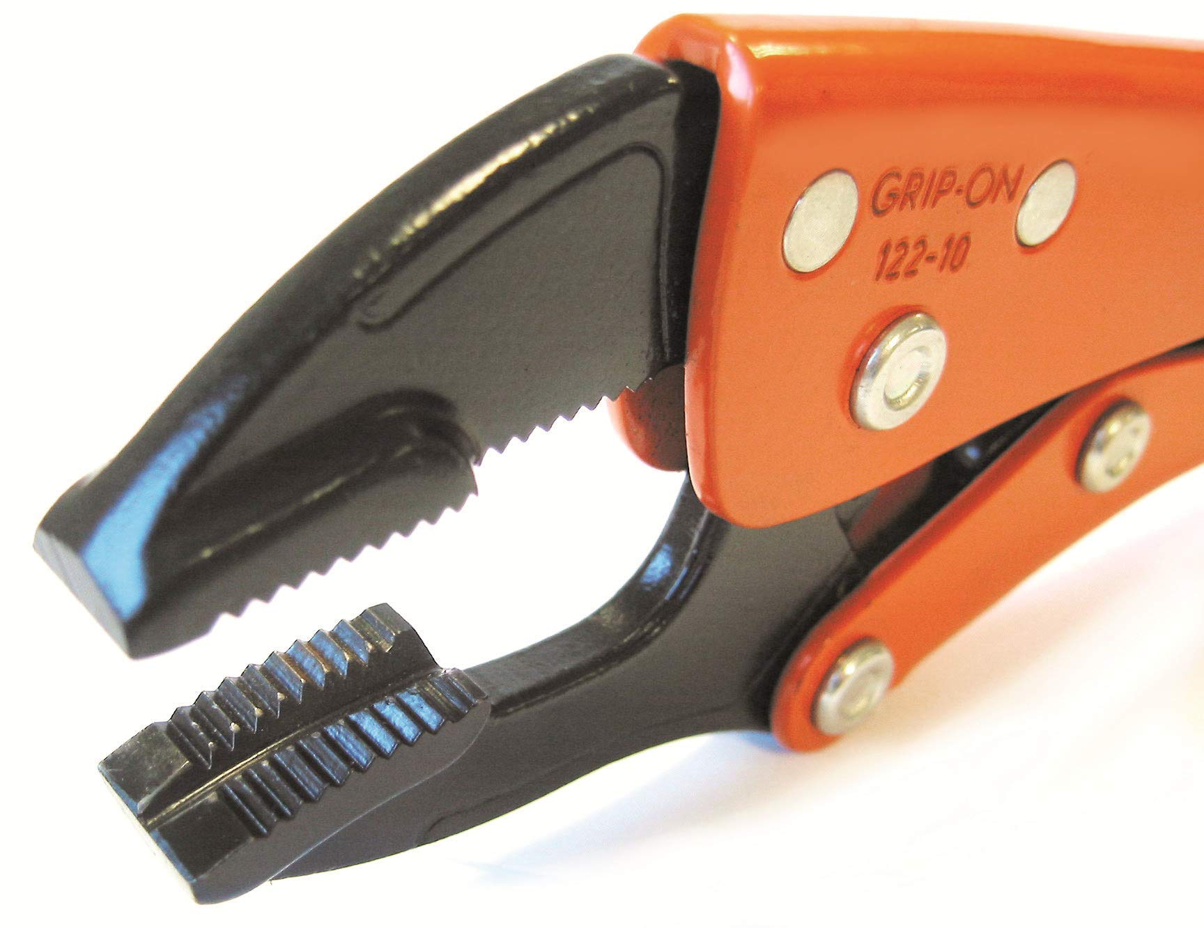 Grip-On 122-10-489 Jaw, Orange/Black, 10"