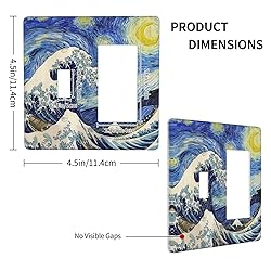 Medieval Abstract Modern Moon Starry Great Wave 2