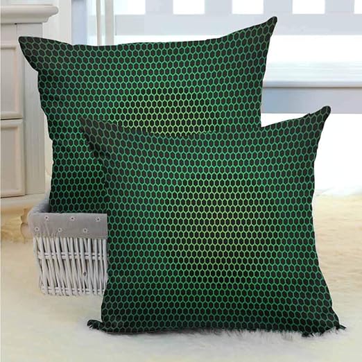 Amazon Com Mannwarehouse Forest Green Throw Pillow Covers Cases
