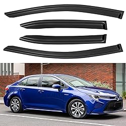 Window Visors Rain Guards Shield for Toyota Corolla