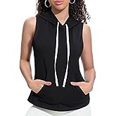Xeoxarel Women's Sleeveless Vest Hoodies Tank Top (S-XL)