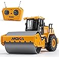 2.4G Remote Control Road Roller Toys, RC Engineering Roller Truck for Boys, Construction Vehicles Model Toy Gift for Toddlers 3-5