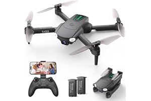 SOTAONE S400 Drone with Camera for Adults Kids, 1080P HD Foldable Mini Drones for Boys Girls, Remote Control Helicopter Toys Gifts with Auto-hovering, One Key Start, Self-spin, 3 Speeds, 2 Batteries