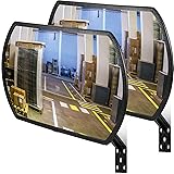Geetery 2 Pcs Garage Mirror Convex Security Mirror