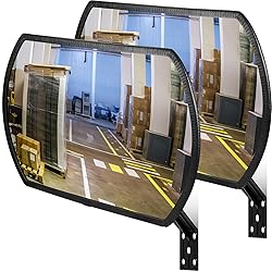 Geetery 2 Pcs Garage Mirror Convex Security Mirror