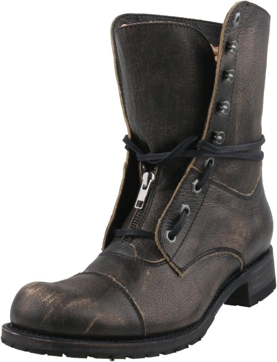 Men's Lace-Up Boots 12334 Grey Grey Size:11 UK