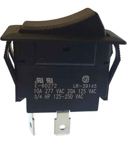 Amazon.com: Cres Cor 0808-116-K 20 Amp 125-250 Volt Switch