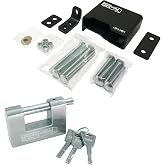 Container Modification World&reg; - Bolt On Lock Box and CMW&trade; 80 mm Keyed Different Lock Bundle