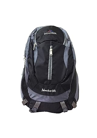 Inlander 30Ltr Black Casual Backpack