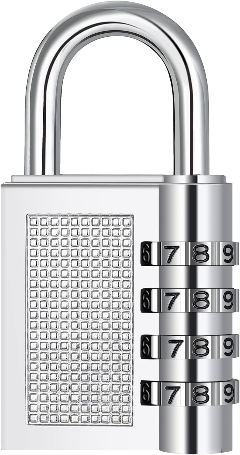 Rawrr CH-17B Zahlenschloss Combination Lock, Silver