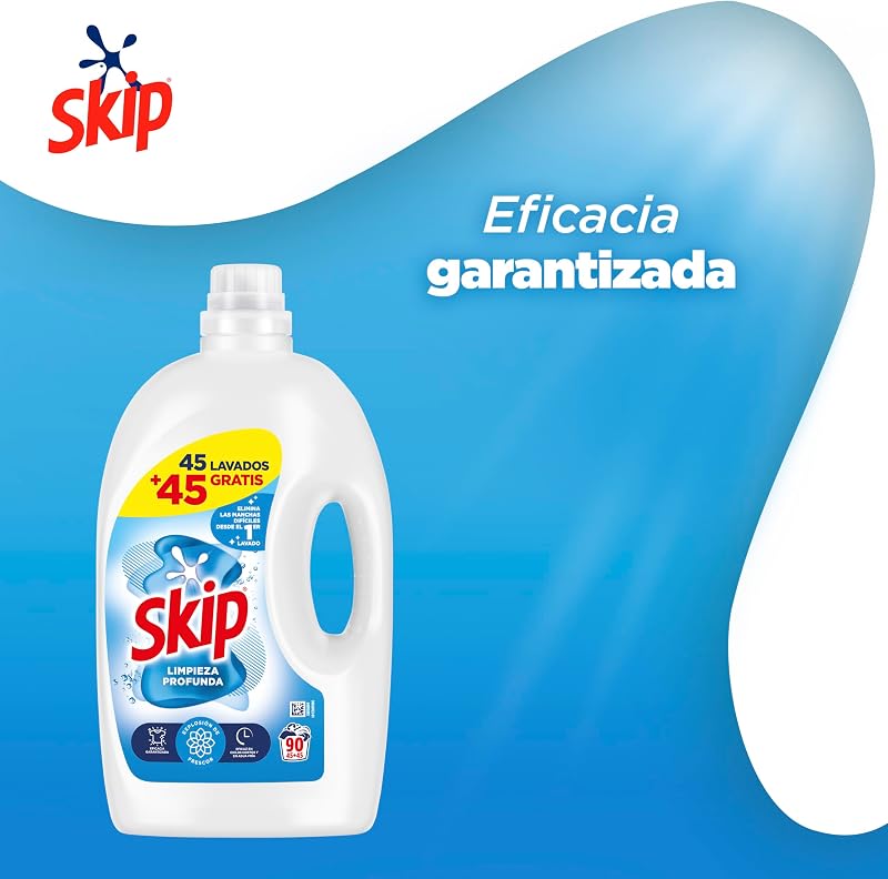 Ultimate Limpieza profunda Detergente líquido, 45+45 lavados