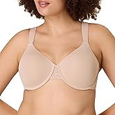 Playtex Womens Underwire Bra, Plus-Size T-Shirt Bras Available, Full Coverage, Moisture-Wicking, 4807
