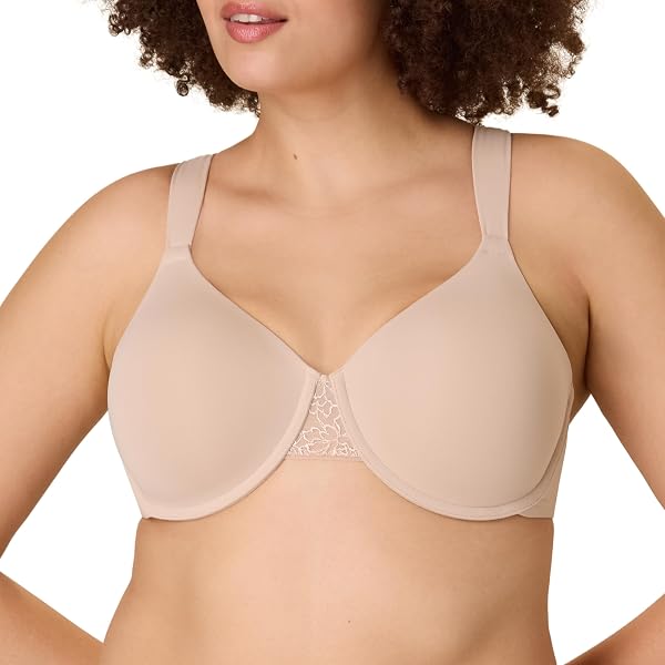 Underwired Minimiser Bra Natural Putty Wacoal Back Appeal Wirefree Sujetador Con Copa Completa, Opaco Para Mujer Rose Dust Underwired Minimiser Bra Natural Putty Wacoal Back Appeal Wirefree Sujetador Con Copa Completa, Opaco Para Mujer Rose Dust