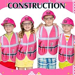 Handepo Construction Worker Costume Kids Hard Hat