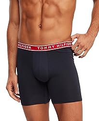 Tommy Hilfiger Men's Cotton Stretch 4-Pack Boxer