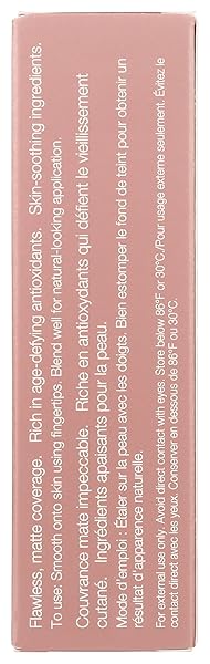 MINERAL FUSION FULL COVERAGE FOUNDATION, LIQUID FOUNDATION – WARM 6- DARK TO TAN COMPLEXION W/GOLDEN UNDERTONES, LIGHTWEIGHT MATTE FINISH, UP TO 12 HR HYDRATION, HYPOALLERGENIC & VEGAN, 1 FL. OZ